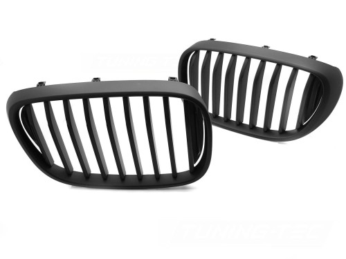 NERKI GRILL ATRAPA MATT BLACK BMW SERII 7 G11 / G12 15-19