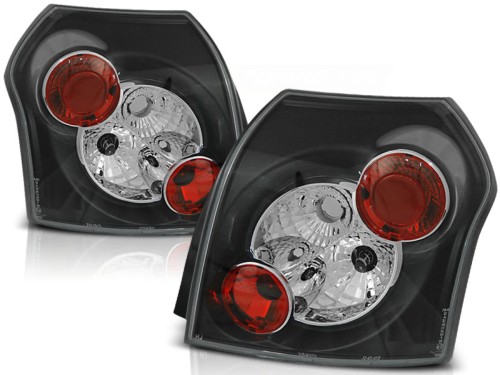LAMPY TYLNE TOYOTA COROLLA 12.01-07 BLACK