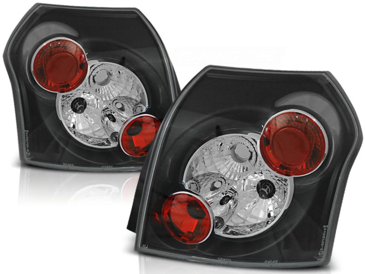 LAMPY TYLNE TOYOTA COROLLA 12.01-07 BLACK