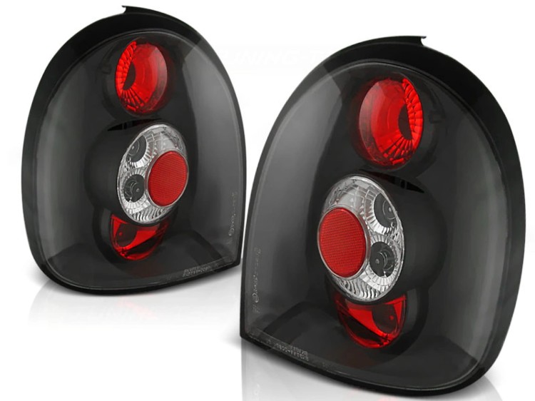 LAMPY TYLNE OPEL CORSA B 02.93-10.00 3D BLACK