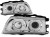 LAMPY PRZEDNIE REFLEKTORY HONDA CRX 09.87-89 ANGEL EYES CHROME