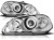LAMPY PRZEDNIE REFLEKTORY HONDA CIVIC 09.95-02.99 ANGEL EYES CHROME