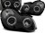 LAMPY PRZEDNIE REFLEKTORY ANGEL EYES BLACK MERCEDES W203 C-KLASA 00-04