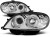 LAMPY PRZEDNIE REFLEKTORY CITROEN SAXO 09.99-06.03 ANGEL EYES CHROME