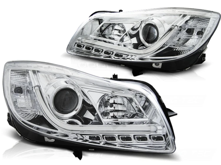 LAMPY PRZEDNIE REFLEKTORY OPEL INSIGNIA 08-12 CHROME