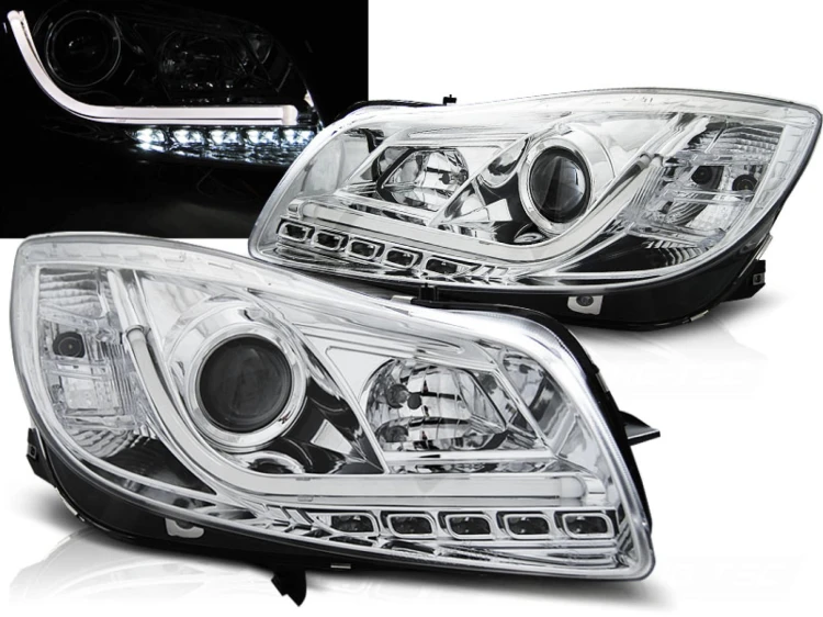 LAMPY PRZEDNIE REFLEKTORY OPEL INSIGNIA 08-12 CHROME