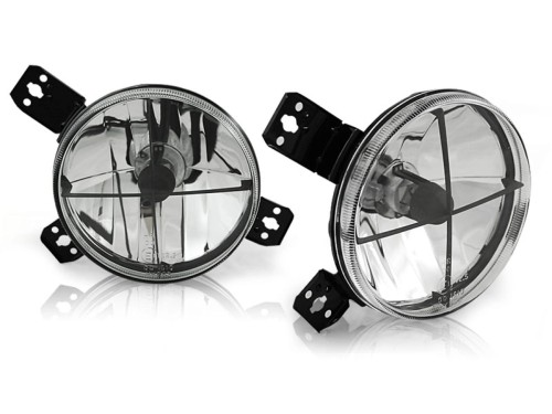 LAMPY PRZEDNIE REFLEKTORY CHROME VW GOLF 1 05.74-07.83