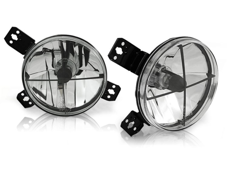 LAMPY PRZEDNIE REFLEKTORY CHROME VW GOLF 1 05.74-07.83