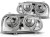 LAMPY PRZEDNIE REFLEKTORY ANGEL EYES CHROME VW GOLF 3 09.91-08.97