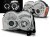 LAMPY PRZEDNIE REFLEKTORY JEEP GRAND CHEROKEE 08-10 ANGEL EYES CHROME