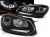 LAMPY PRZEDNIE REFLEKTORY BLACK VW GOLF 6 10.08-12 LED