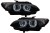 REFLEKTORY XENON 3D LED ANGEL EYES BMW 3 SERII E92 E93 06-10 U-TYPE BLACK