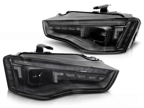 REFLEKTORY LAMPY PRZEDNIE LED HEADLIGHTS LED BLACK SEQ AUDI A5 8T 11-16