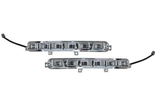 ŚWIATŁA DO JAZDY DZIENNEJ LED ZE SPOJLEREM MERCEDES G KLASA W463 89-17