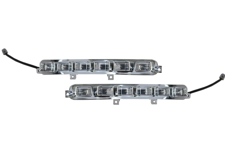 ŚWIATŁA DO JAZDY DZIENNEJ LED ZE SPOJLEREM MERCEDES G KLASA W463 89-17
