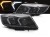 LAMPY PRZEDNIE REFLEKTORY XENON LED BLACK BMW 3 SERII E90/E91 LCI 09-11