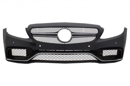 ZDERZAK PRZÓD DYFUZOR KOŃCÓWKI MERCEDES C KLASA W205 S205 14-18 C63 DESIGN