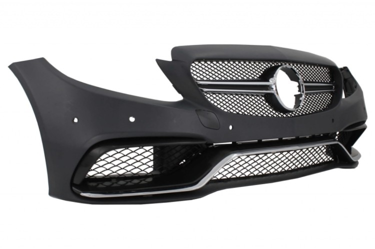 ZDERZAK PRZÓD DYFUZOR KOŃCÓWKI MERCEDES C KLASA W205 S205 14-18 C63 DESIGN