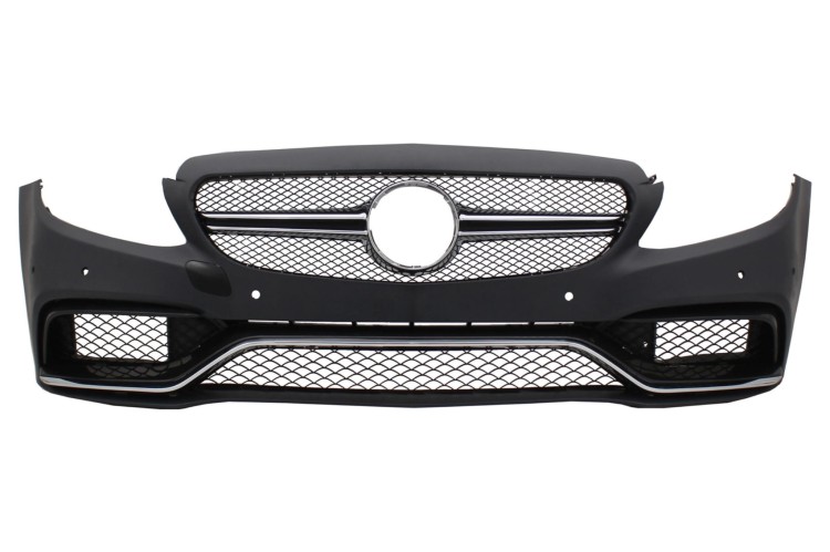 ZDERZAK PRZÓD DYFUZOR KOŃCÓWKI MERCEDES C KLASA C205 A205 14-19 C63 DESIGN