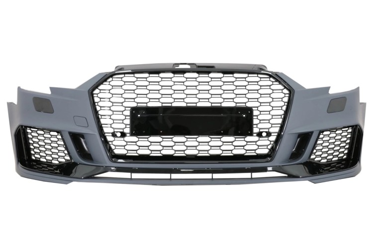 PRZEDNI ZDERZAK GRILL AUDI A3 8V FACELIFT (16-19) SEDAN CABRIO RS3 DESIGN