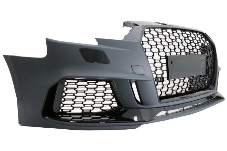 PRZEDNI ZDERZAK GRILL AUDI A3 8V FACELIFT (16-19) SEDAN CABRIO RS3 DESIGN