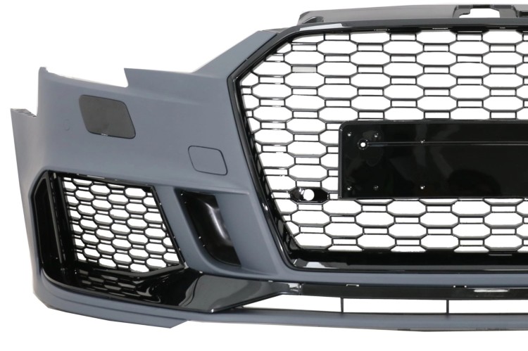 PRZEDNI ZDERZAK GRILL AUDI A3 8V FACELIFT (16-19) SEDAN CABRIO RS3 DESIGN