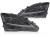 LAMPY PRZEDNIE REFLEKTORY LED LEXUS IS 06-13 BLACK