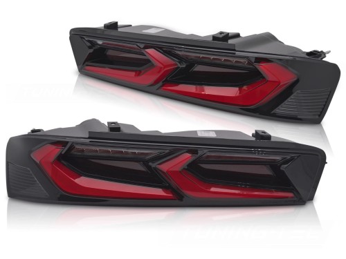 LAMPY TYLNE LED RED BLACK CHEVROLET CAMARO 16-18