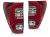 LAMPY TYLNE TOYOTA HILUX 16-20 LED BAR RED