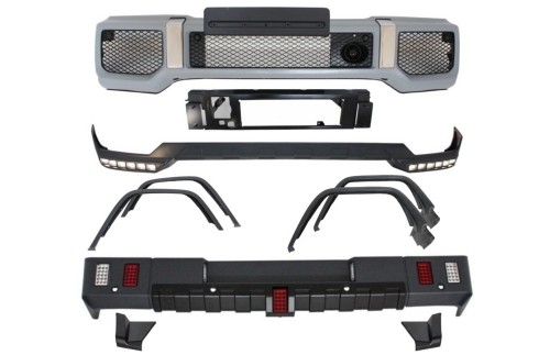 BODY KIT ZDERZAK PRZEDNI POSZERZENIA MERCEDESA G KLASA W463 (89-17) G63 AMG