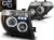 LAMPY PRZEDNIE REFLEKTORY NISSAN NAVARA D40/PATHFINDER 05-10 BLACK