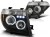 LAMPY PRZEDNIE REFLEKTORY NISSAN NAVARA D40/PATHFINDER 05-10 BLACK