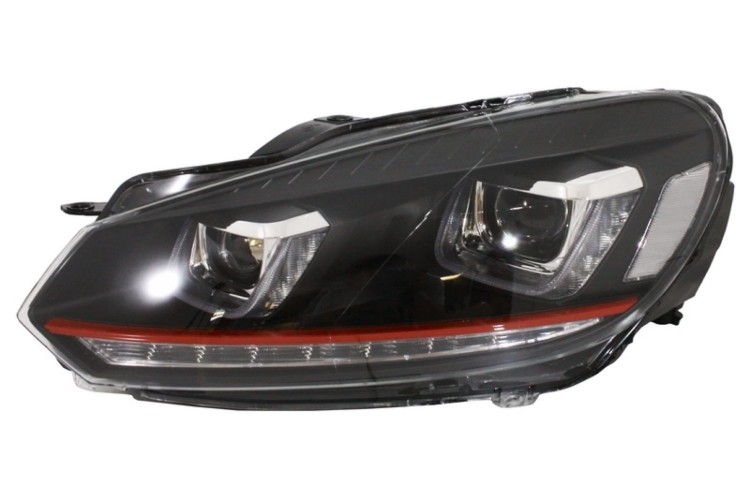 REFLEKTORY LAMPY PRZEDNIE LAMPY TYLNE LED VW GOLF 6 VI 08-13 R20 U DESIGN
