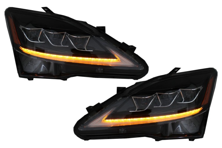 REFLEKTORY LAMPY PRZEDNIE LEXUS IS XE20 (2006-2013) FACELIFT LOOK