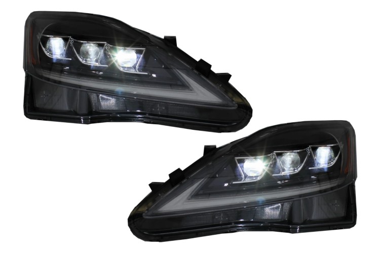 REFLEKTORY LAMPY PRZEDNIE LEXUS IS XE20 (2006-2013) FACELIFT LOOK