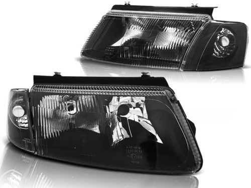 LAMPY PRZEDNIE REFLEKTORY BLACK VW PASSAT B5 3B 11.96-08.00