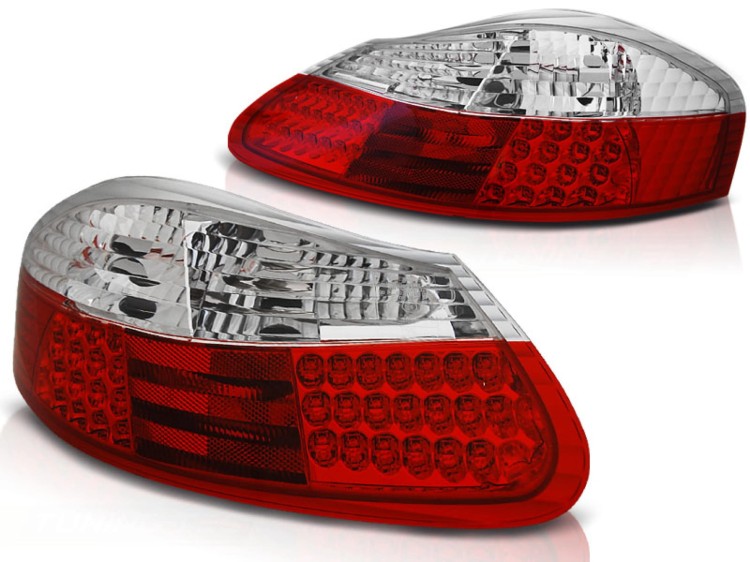 LAMPY TYLNE LED RED WHITE PORSCHE BOXSTER 96-04