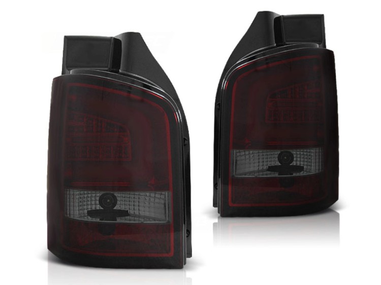 LAMPY TYLNE RED SMOKE VW T5 04.10-15 LED
