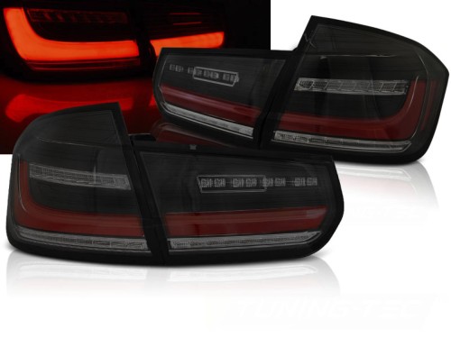 LAMPY TYLNE BLACK SMOKE LED BMW SERII 3 F30 11-18