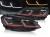 LAMPY PRZEDNIE RED LED SEQ DRL VW GOLF VII 13-17