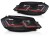 LAMPY PRZEDNIE RED LED SEQ DRL VW GOLF VII 17-19