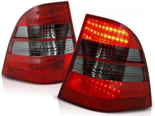 LAMPY TYLNE RED SMOKE MERCEDES W163 ML M-KLASA 03.98-05