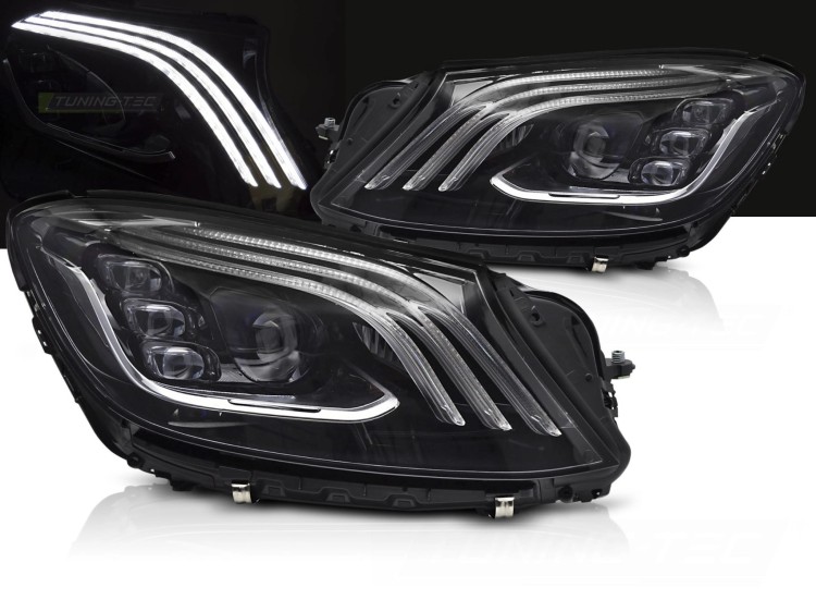 LAMPY PRZEDNIE FULL LED DRL MERCEDES S-CLASS W222 13-17