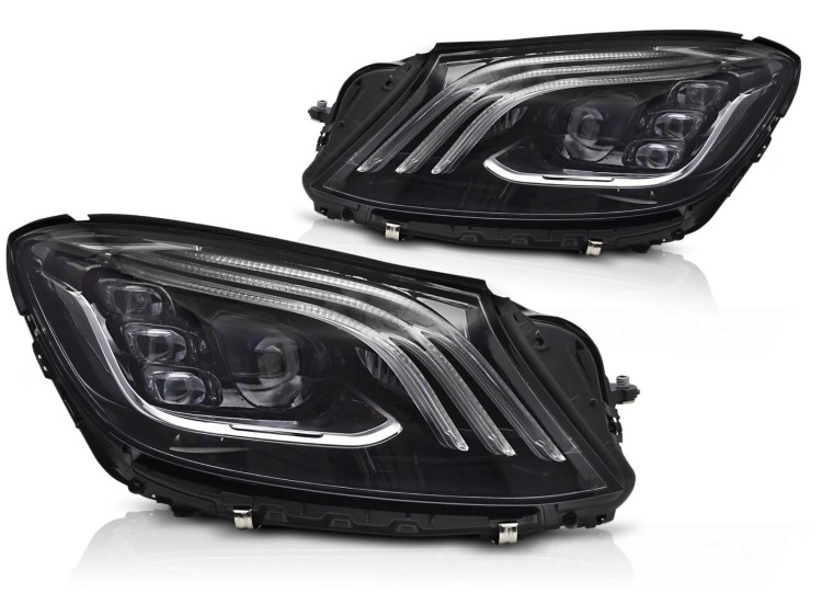 LAMPY PRZEDNIE FULL LED DRL MERCEDES S-CLASS W222 13-17