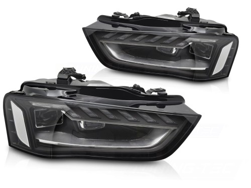 LAMPY PRZEDNIE FULL LED SEQ DRL AUDI A4 B8 12-15