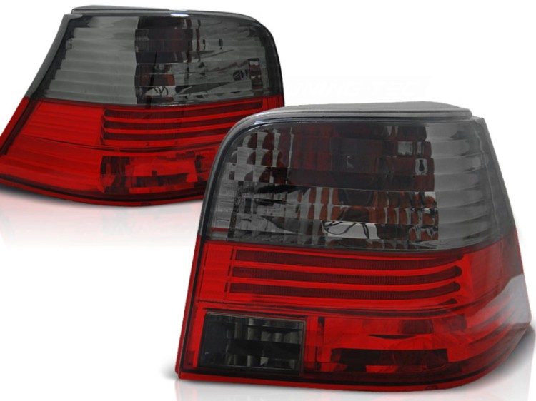 LAMPY TYLNE RED SMOKE VW GOLF 4 09.97-09.03