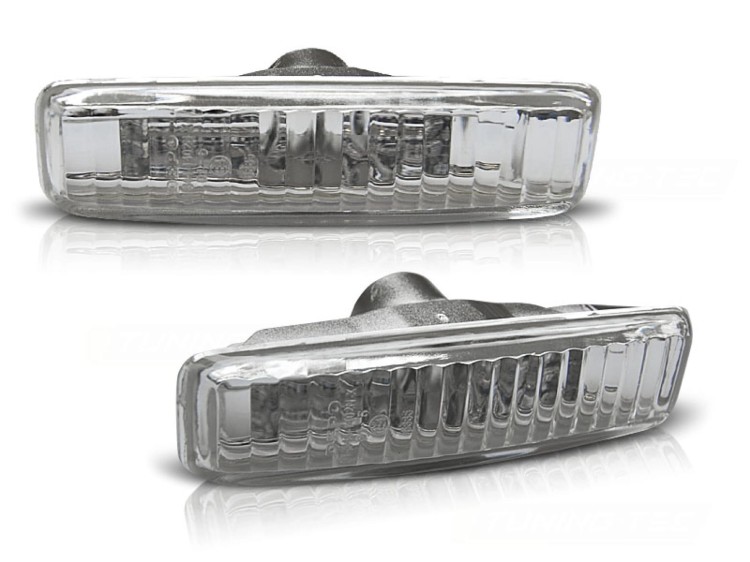 KIERUNKOWSKAZY BOCZNE CHROME BMW SERII 5 E39 09.95-08.03