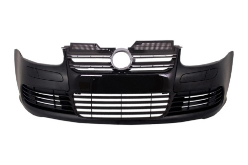 ZDERZAK PRZEDNI GRILL CZARNY POŁYSK VW GOLF V 5 (03-07) JETTA (05-10) R32