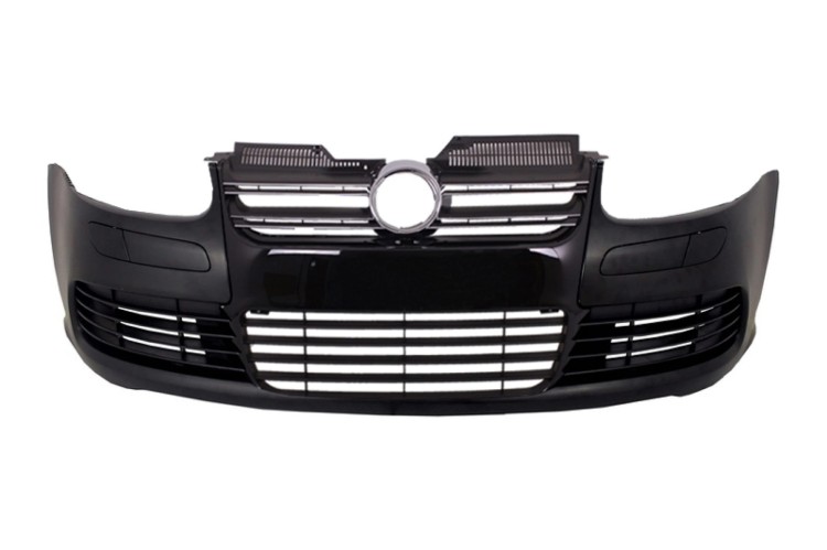 ZDERZAK PRZEDNI GRILL CZARNY POŁYSK VW GOLF V 5 (03-07) JETTA (05-10) R32