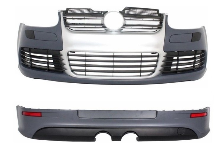 BODY KIT ZDERZAK PRZEDNI DYFUZOR VW GOLF V 5 (03-07) R32 LOOK